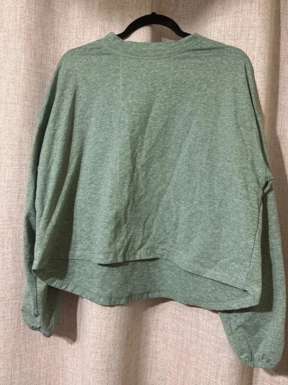 Women's Zella Crop Pullover Top - Green